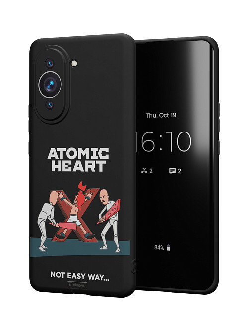 Силиконовый чехол для Huawei Nova 10 "Atomic Heart: Not Easy Way"