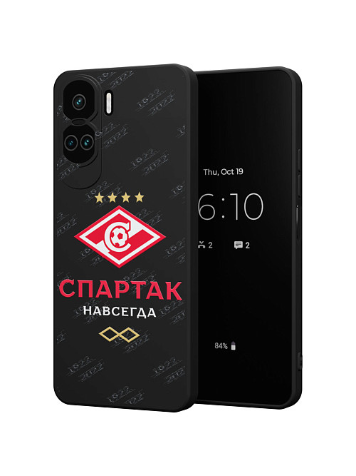 Силиконовый чехол для Honor X50i "Спартак - навсегда"