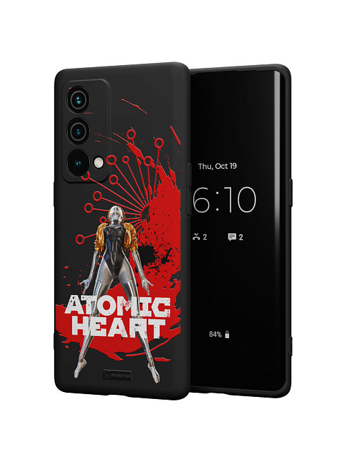 Силиконовый чехол для realme GT Master Edition "Atomic Heart: Правая близняшка"