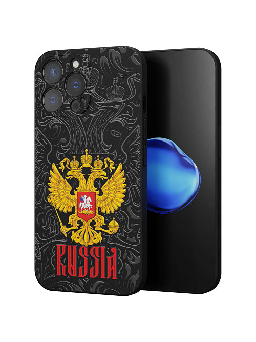 Силиконовый чехол для Apple iPhone 13 Pro Max "Россия"