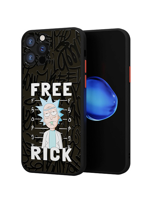 Противоударный чехол для Apple iPhone 12 Pro Max "NOVEL: Free Rick"