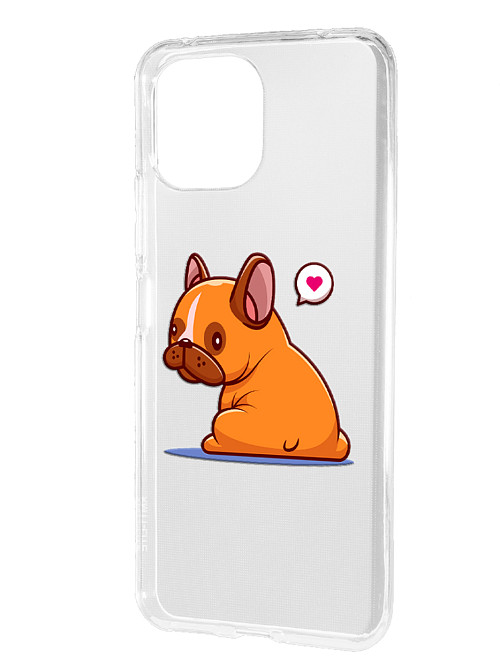 Силиконовый чехол для Xiaomi Mi 11 Lite "Мечта собаки"