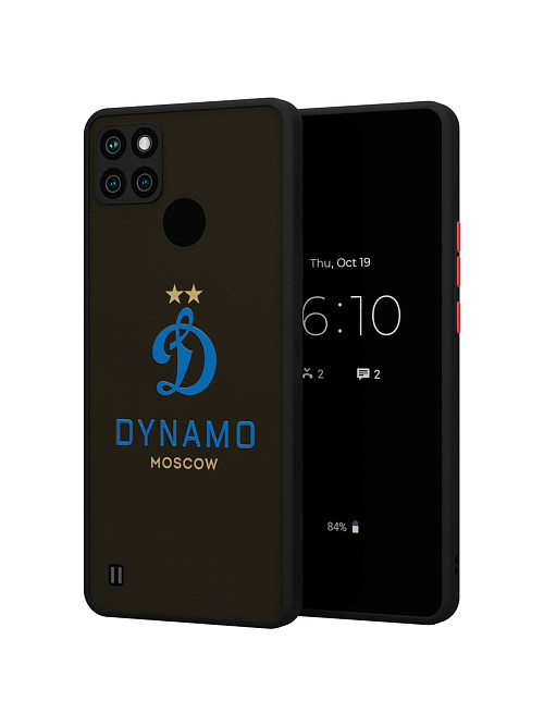 Противоударный чехол для realme C21Y "Динамо: Dynamo Moscow"