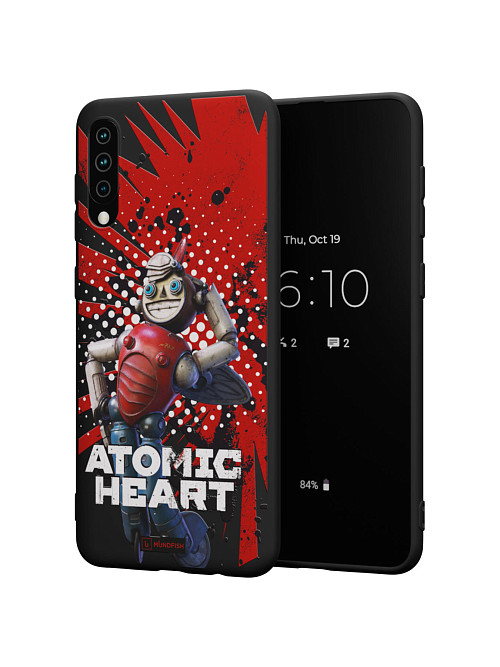 Силиконовый чехол для Samsung A30s "Atomic Heart: Дикси"