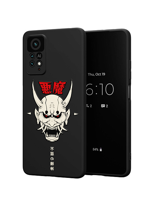 Силиконовый чехол для Xiaomi Redmi Note 12 Pro (4G) "Demon"