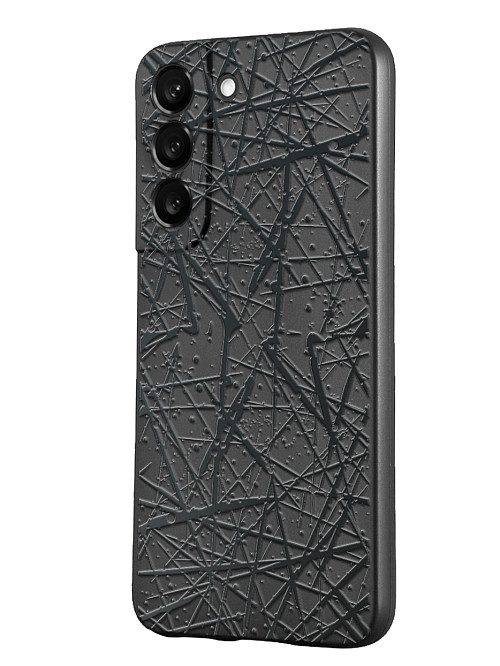 Силиконовый чехол для Samsung Galaxy S22 (5G) Паутина абстракция
