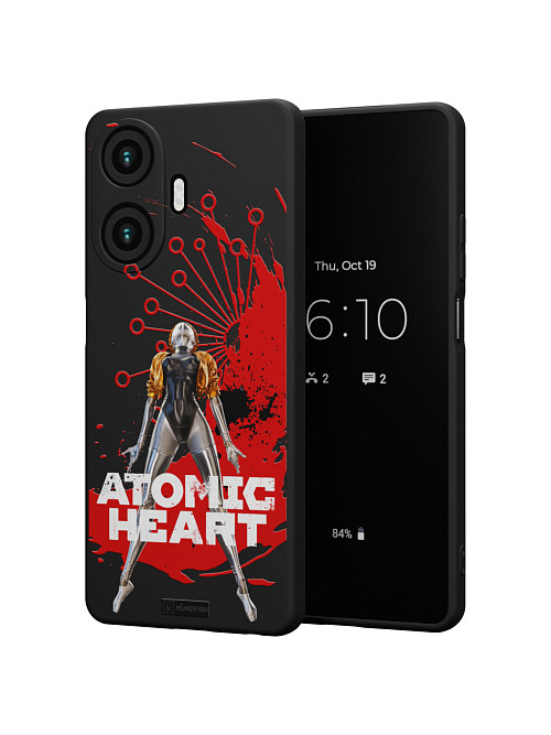 Силиконовый чехол для Realme C55 "Atomic Heart: Правая близняшка"