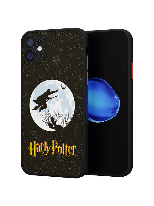 Противоударный чехол для Apple iPhone 11 "NOVEL: Гарри Поттер. На фоне Луны"