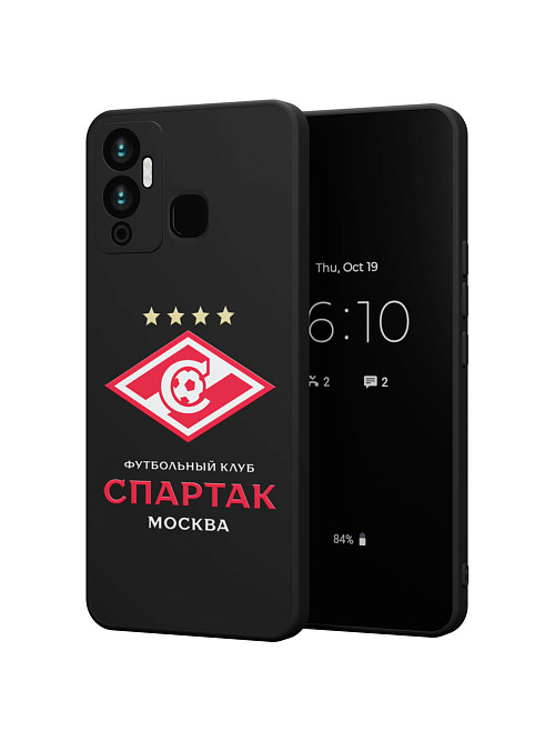 Силиконовый чехол для Infinix Hot 12 Play "ФК Спартак Москва"