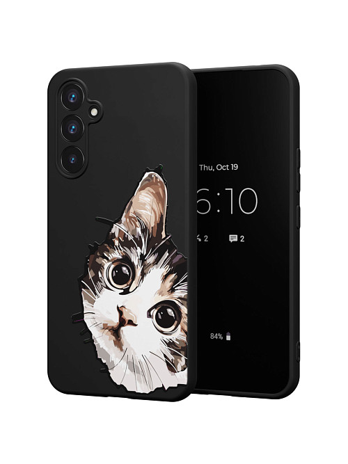 Силиконовый чехол для Samsung Galaxy A54 (5G) "Котенок"