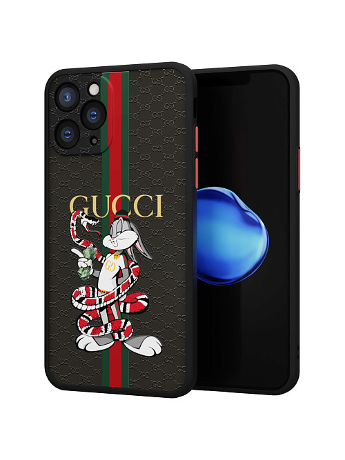 Противоударный чехол для Apple iPhone 11 Pro "NOVEL: Багз Банни Gucci"