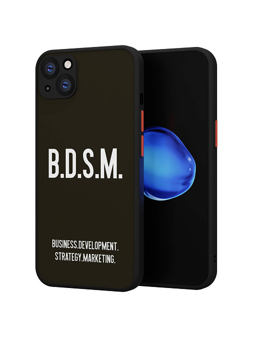 Противоударный чехол для Apple iPhone 15 Plus "B.D.S.M."