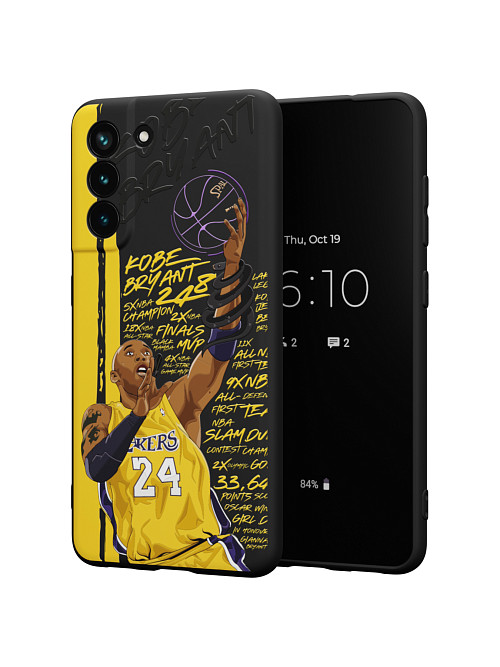 Силиконовый чехол для Samsung Galaxy S21 FE "NOVEL: Kobe Bryant"