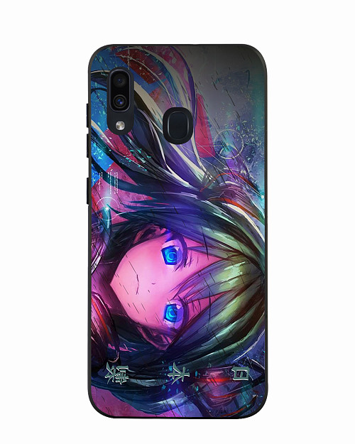 Силиконовый чехол для Samsung Galaxy A30 Hatsune Miku