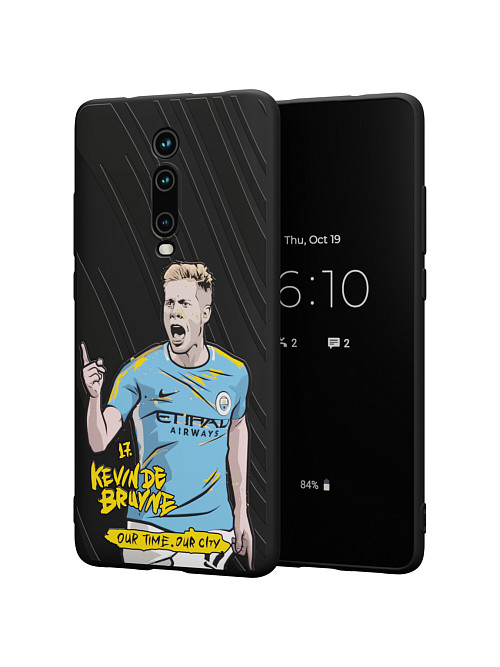 Силиконовый чехол для Xiaomi Mi 9T "NOVEL: Kevin de Bruyne"