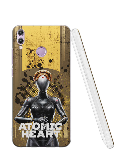 Силиконовый чехол для Honor 8X (2018) "Atomic Heart: Левая близняшка"