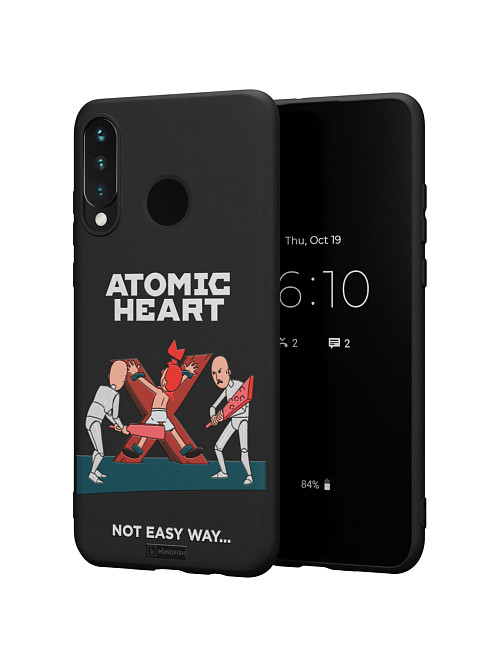 Силиконовый чехол для Huawei P30 Lite "Atomic Heart: Not Easy Way"