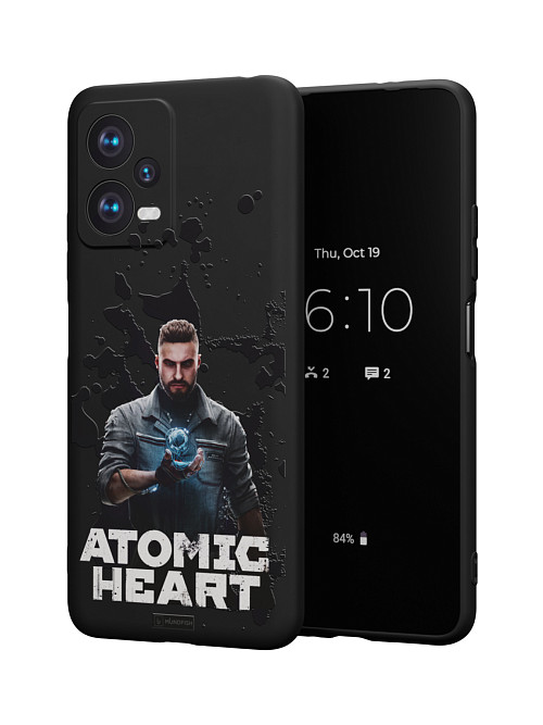 Силиконовый чехол для Poco X5 (5G) "Atomic Heart: Товарищ Нечаев"