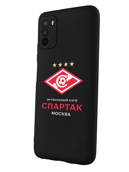 Силиконовый чехол для Poco M3 "ФК Спартак Москва"