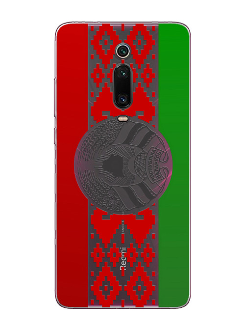 Силиконовый чехол для Xiaomi Mi 9T Флаг Беларуси
