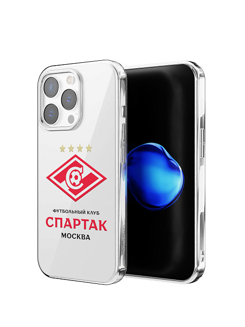 Противоударный чехол для Apple iPhone 15 Pro Max "Российский футбольный клуб Спартак"