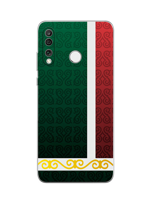Силиконовый чехол для Huawei P30 Lite Флаг Чечни