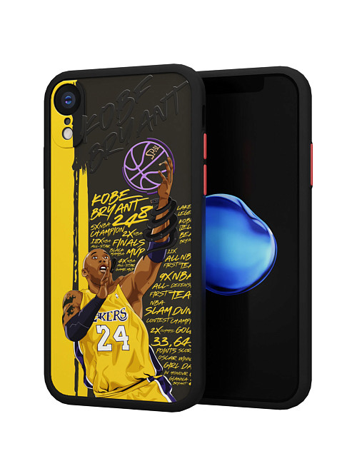 Противоударный чехол для Apple iPhone Xr "NOVEL: Kobe Bryant"