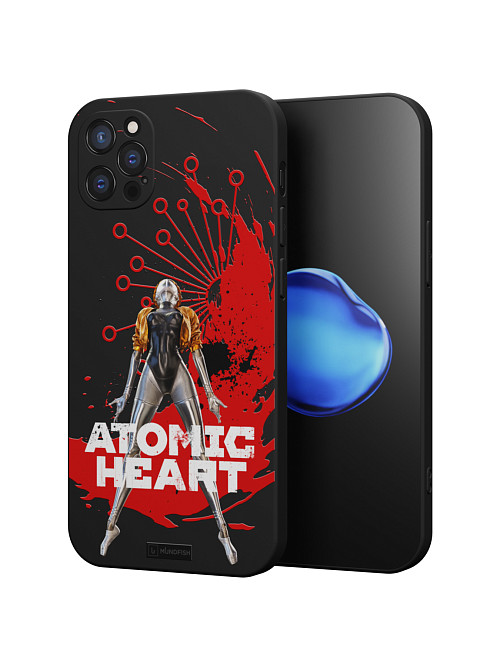 Силиконовый чехол для Apple iPhone 12 Pro Max "Atomic Heart: Правая близняшка"