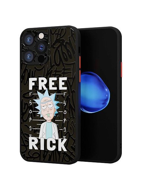 Противоударный чехол для Apple iPhone 13 Pro Max "NOVEL: Free Rick"