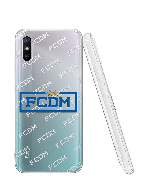 Силиконовый чехол для Xiaomi Redmi 9A "Динамо: FC Dynamo Moscow"