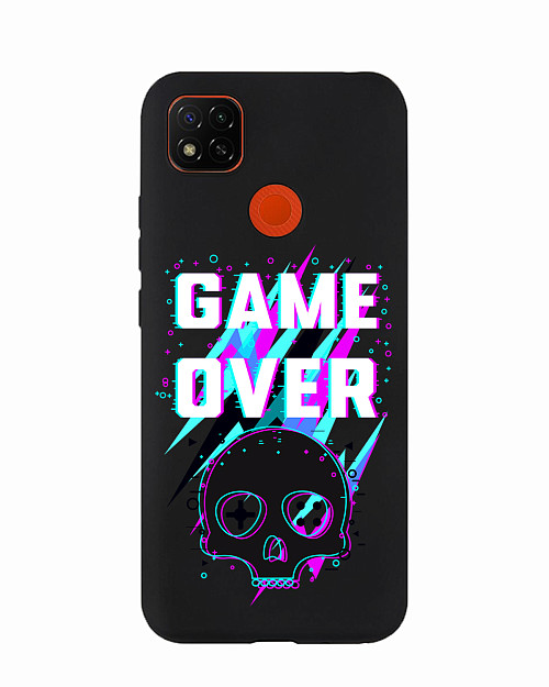 Силиконовый чехол для Xiaomi Redmi 9C Game over