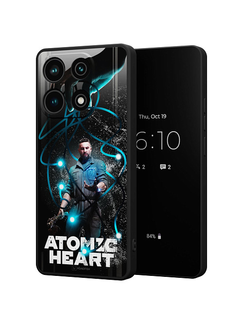 Силиконовый чехол для Xiaomi Redmi Note 13 (4G) "Atomic Heart: ХРАЗ"