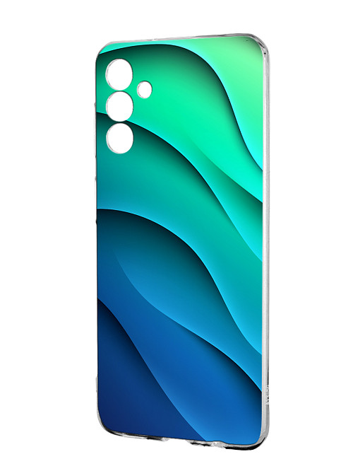 Силиконовый чехол для Samsung Galaxy A13 (4G) Лазурные волны
