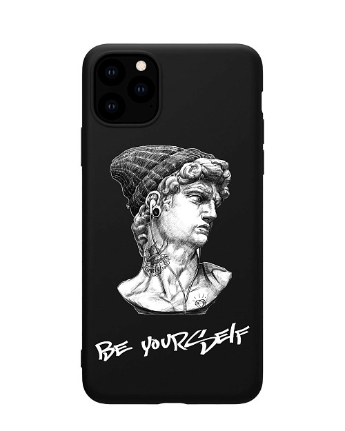 Силиконовый чехол для Apple iPhone 11 Pro Max "Be Yourself"