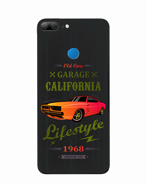 Силиконовый чехол для Honor 9 Lite Musclecar California