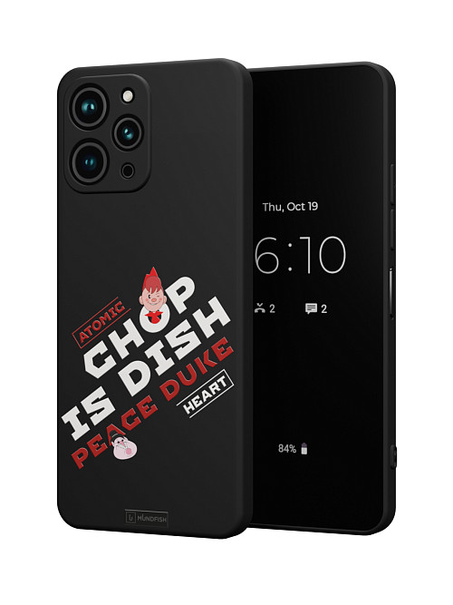 Силиконовый чехол для Xiaomi Redmi 12 "Atomic Heart: Peace Duke"