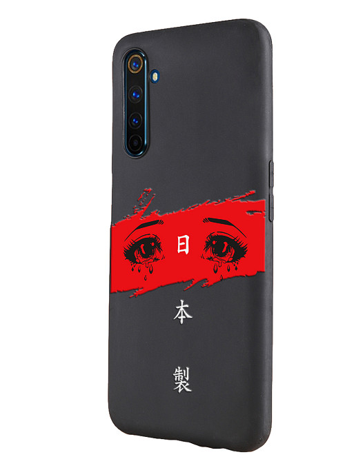 Силиконовый чехол для Realme 6 Pro Грустные глаза