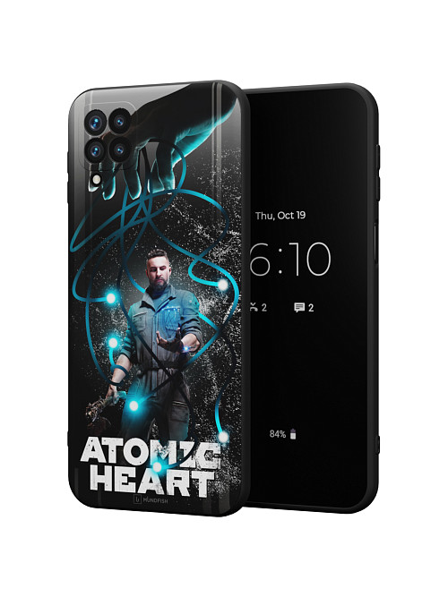 Силиконовый чехол для Samsung Galaxy A12 (4G) "Atomic Heart: ХРАЗ"