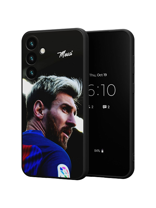 Силиконовый чехол для Samsung Galaxy S24 Plus "Lionel Messi"