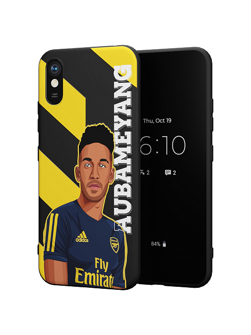 Силиконовый чехол для Xiaomi Redmi 9A "NOVEL: Boateng"