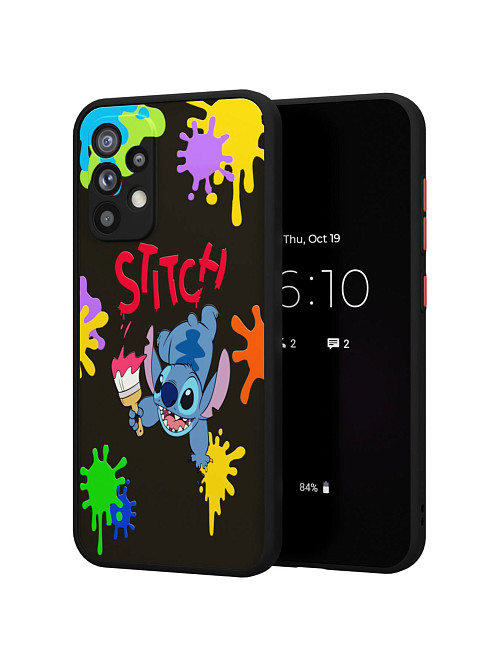 Противоударный чехол для Samsung Galaxy A53 (5G) "NOVEL: Stitch paints"