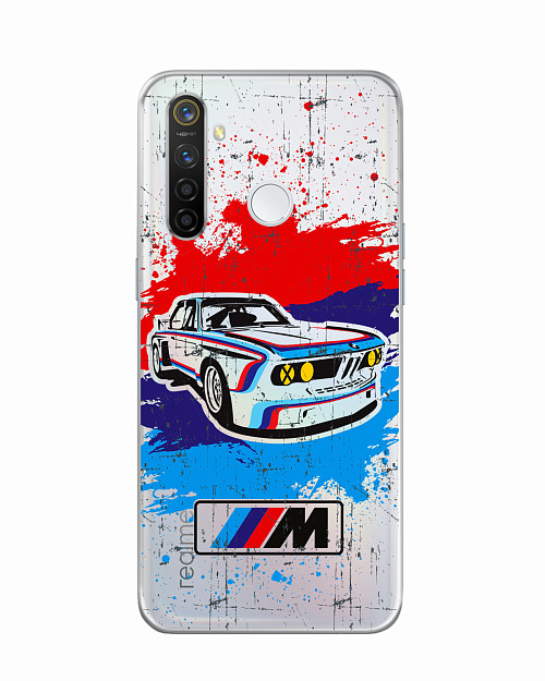 Силиконовый чехол для Realme C3 BMW