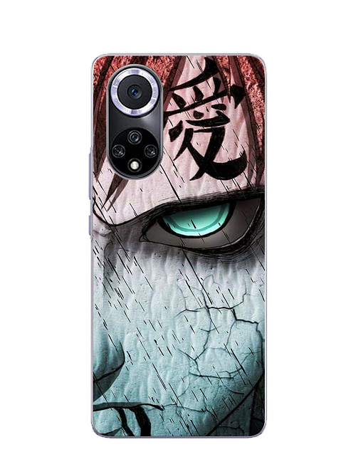 Силиконовый чехол для Honor 50 Naruto Shippuden - Gaara grimm face