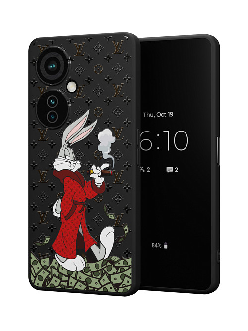 Силиконовый чехол для OnePlus Nord CE 3 Lite (5G) "NOVEL: Багз Банни Louis Vuitton"