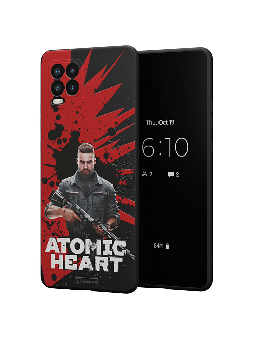 Силиконовый чехол для Realme 8 Pro "Atomic Heart: Майор Нечаев"