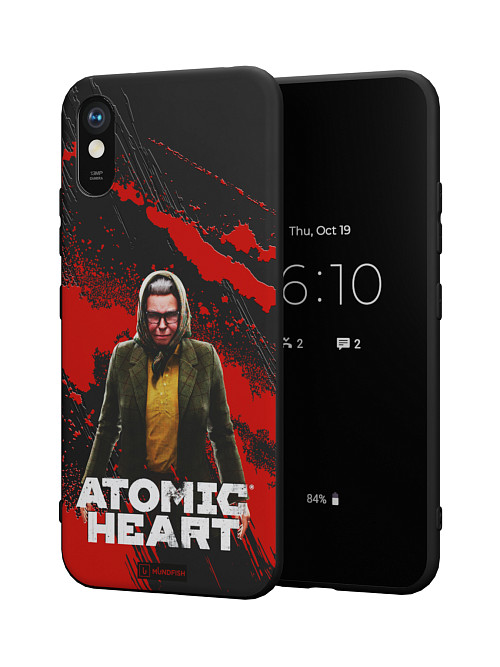 Силиконовый чехол для Xiaomi Redmi 9A "Atomic Heart: Баба Зина"