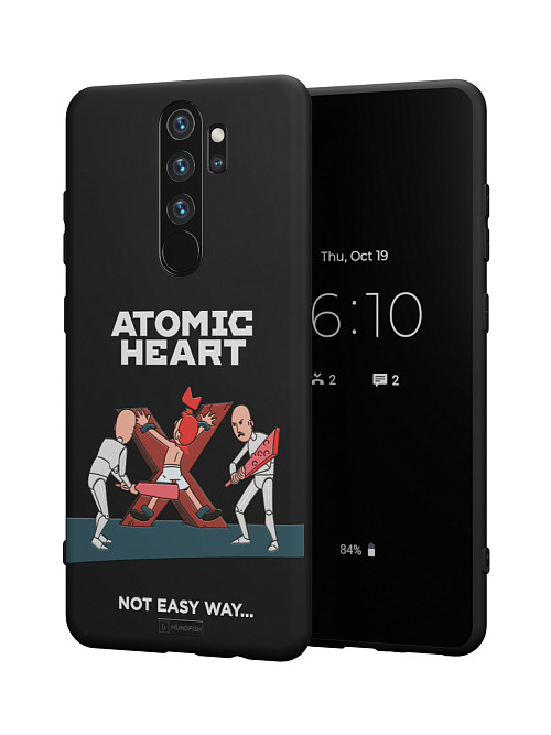 Силиконовый чехол для Xiaomi Redmi Note 8 Pro "Atomic Heart: Not Easy Way"