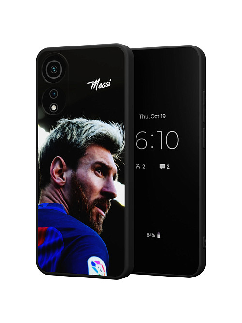 Силиконовый чехол для OPPO A78 (4G) "Lionel Messi"