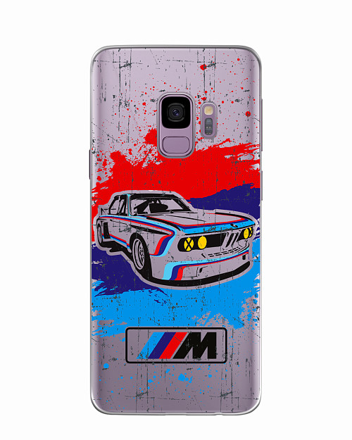 Силиконовый чехол для Samsung Galaxy S9 BMW