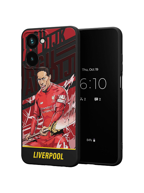 Силиконовый чехол для realme 10 (4G) "NOVEL: Liverpool"